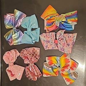 7 Girl's Large bows
